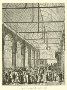 A GrandSalle 1618-ban leégett alkotó: French School