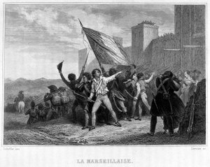 A Marseillaise (augusztus 10 alkotó: French School
