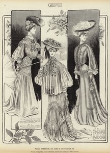 Femina divatja alkotó: French School