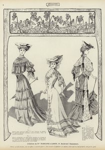 Femina divatja alkotó: French School