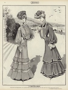 Femina divatja alkotó: French School