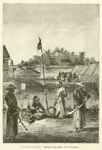 The Tonein Police (metszet) alkotó: French School