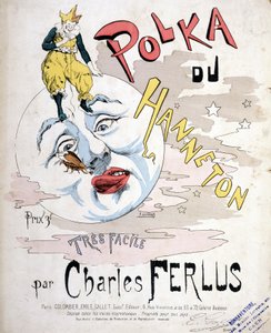 La Polka du Hanneton, Charles Ferlus - kottaborító, 19. század vége alkotó: French School