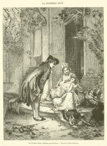 La Premiere Dent (metszet) alkotó: French School