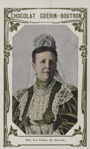 La Reine de Suede (színes fotó) alkotó: French School