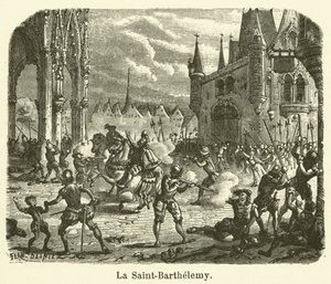 La Saint-Barthelemy (metszet) alkotó: French School