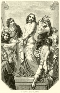 La flagellation (metszet) alkotó: French School