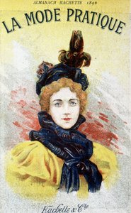 Gyakorlati divat az „almanach csatabárdában”” 1896. alkotó: French School