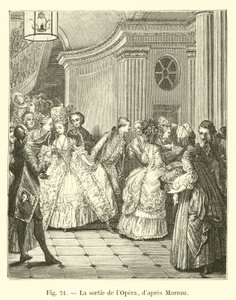 Elhagyni az Operát, Moreau után alkotó: French School
