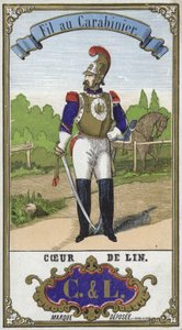 Címke a Carabiniers cérnához alkotó: French School