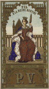 Címke a Berthe királynő fonalához alkotó: French School