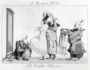 Le Bon Genre – A kínai vécé, 1813 alkotó: French School