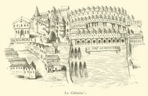 Le Chatelet (metszet) alkotó: French School