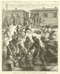 The Pacific Railroad (metszet) alkotó: French School