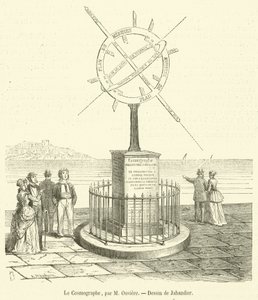 Le Cosmographe (metszet) alkotó: French School
