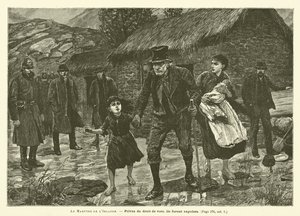 Das Martyrium Irlands von French School