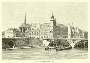 A törvényszék épülete 1859-ben alkotó: French School