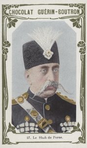Le Shah de Perse (színes fotó) alkotó: French School
