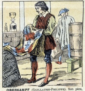 A festő Guillaume-Philippe Oberkampf – képek, d
