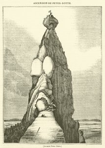 Peter-Botte-hegy (metszet) alkotó: French School