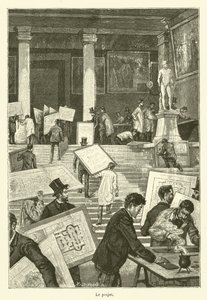 A vésési projekt alkotó: French School