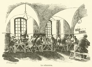 A refektórium (metszet) alkotó: French School