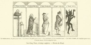 The Five All, angol nyomat (metszet) alkotó: French School