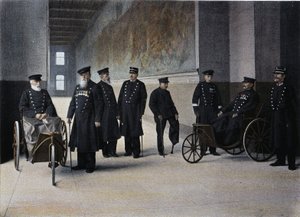 Les Moines Lais: fogyatékkal élő katonák – a „Military Album”-ban” – fogyatékkal élők alkotó: French School