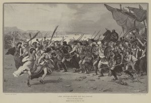 A szalamiszi győztesek (metszet) alkotó: French School