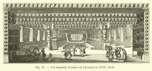 Az Arzenál fegyverraktárai a XVII alkotó: French School