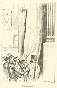 Das Handtuch (Gravur) von French School