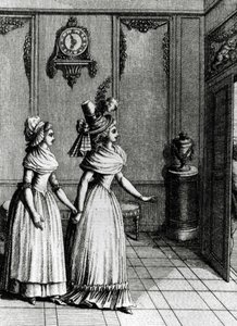 Libertinage - „A Francia Köztársaság egy nőjének története napról napra”, Restif de La Bretonne (1734-1806), Genf 1791-1794. alkotó: French School