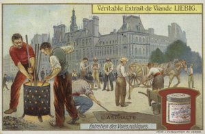 Liebig kártya útkarbantartással alkotó: French School