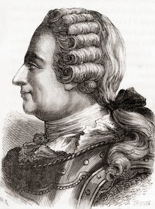 Jean-Baptiste Vaquette de Gribeauval altábornagy, a Les Merveilles de la Science című, 1870 körül megjelent kötetből (metszet). alkotó: French School