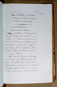 A Taverny plébánia által XVI. Lajos királyhoz (1754-93) intézett panaszok és követelések listája, 1789. április alkotó: French School