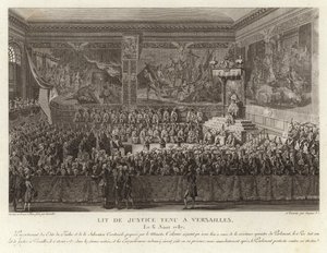 Lit de Justice Versailles-ban alkotó: French School