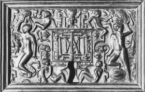 Zár Anne de Montmorency (1493-1567) monogramjával (vas) alkotó: French School