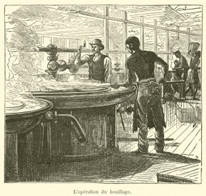 A forralás (gravírozás) művelete alkotó: French School