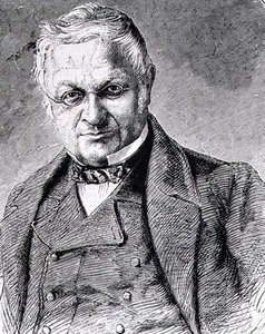 Louis-Adolphe Thiers (1797-1877) francia államférfi, történész és újságíró (metszet) alkotó: French School