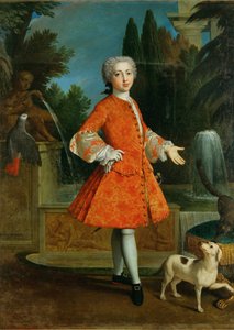 Louis-Philippe, Orleans hercege kisfiúként, Duc de ... (festmény, vászon) alkotó: French School