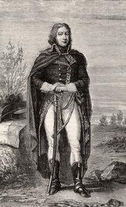 Louis Lazare Laroche, Louis Blanc (1811-82) "Histoire de la Revolution Francaise" című művéből alkotó: French School