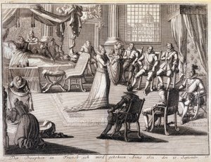 XIII. Lajos 1601. szeptember 27-én született. alkotó: French School