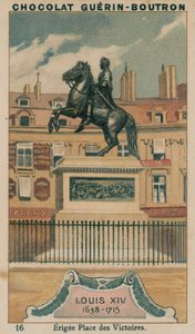 XIV. Lajos, 1638-1715, a Place des Victoires felállítása alkotó: French School