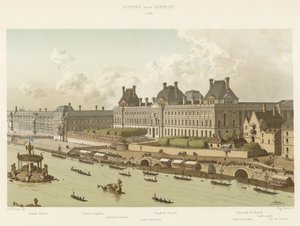 Louvre XV. Lajos alatt, 1739 alkotó: French School