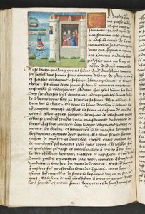 MS Hunter 252 127v oldal Cent Nouvelles Nouvelles, 1461-62 körül alkotó: French School