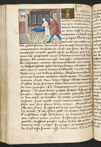 MS Hunter 252 149v oldal Cent Nouvelles Nouvelles, 1461-62 körül alkotó: French School