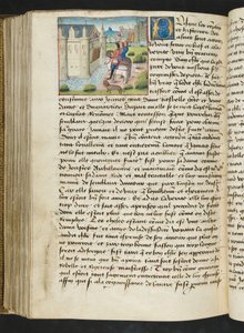 MS Hunter 252 169v oldal Cent Nouvelles Nouvelles, 1461-62 körül alkotó: French School