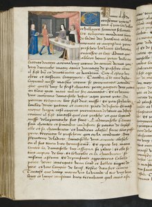 MS Hunter 252 173v oldal Cent Nouvelles Nouvelles, 1461-62 körül alkotó: French School