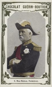 Mac-Mahon elnök (színes fotó) alkotó: French School