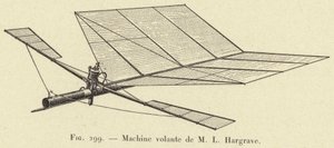 Repülőgép, M L Hargrave (metszet) alkotó: French School